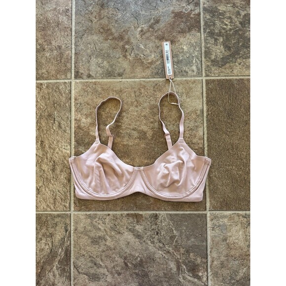 Skims Fits Everybody Unlined Demi Bra Size Mica Size 32D - Picture 3 of 9